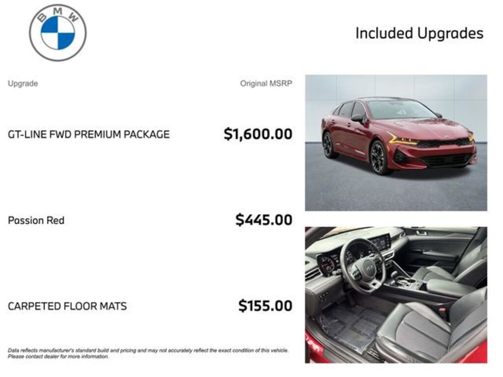 Used 2021 Kia K5 GT-Line Sedan