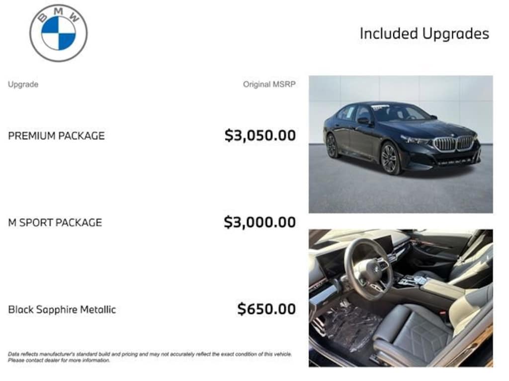 Certified 2024 BMW 540i xDrive Sedan