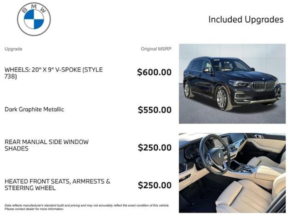 Used 2022 BMW X5 PHEV xDrive45e SUV