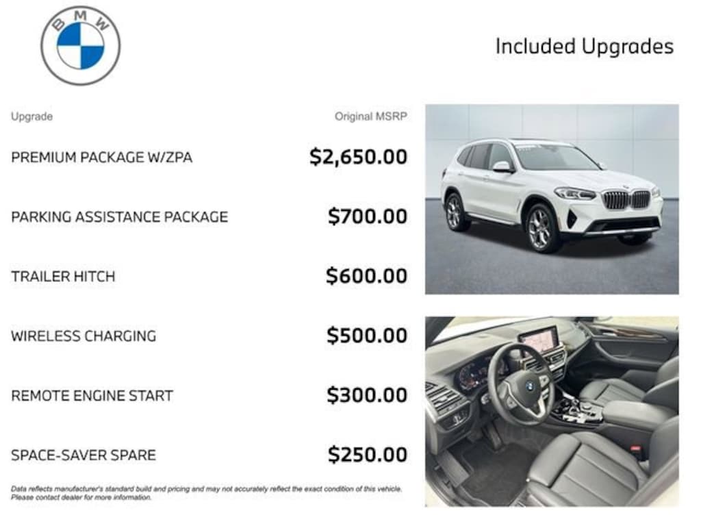 Certified 2023 BMW X3 xDrive30i SUV