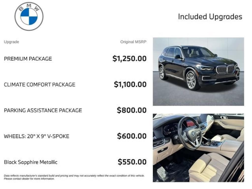 Used 2022 BMW X5 xDrive40i SUV
