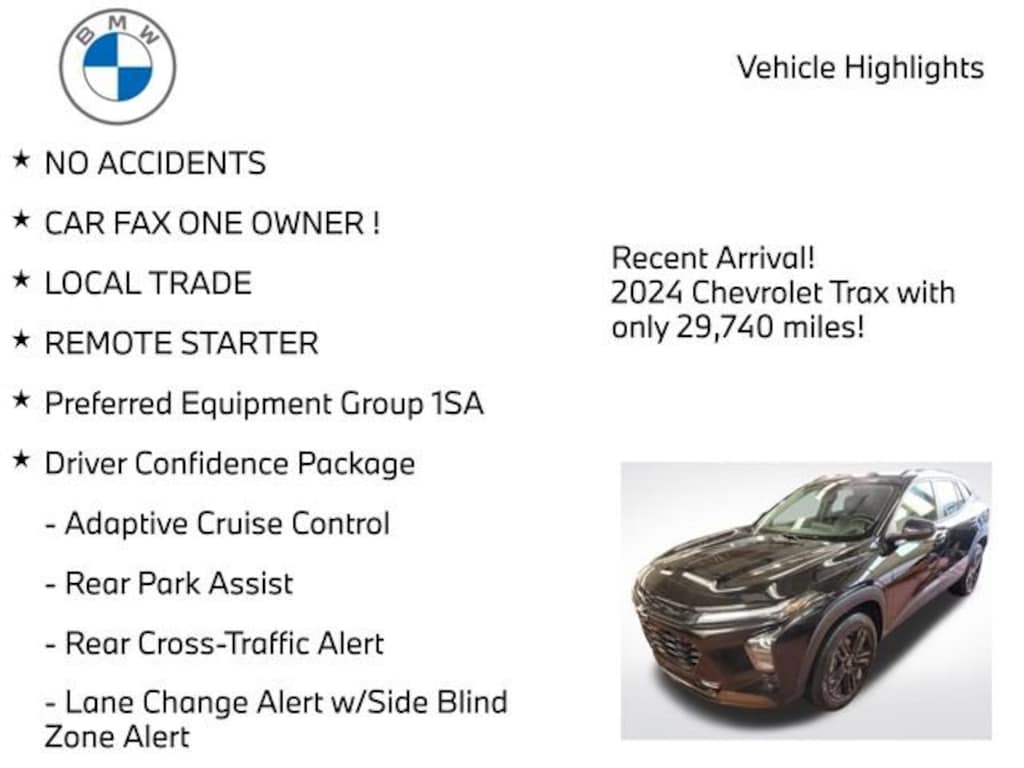 Used 2024 Chevrolet Trax ACTIV SUV