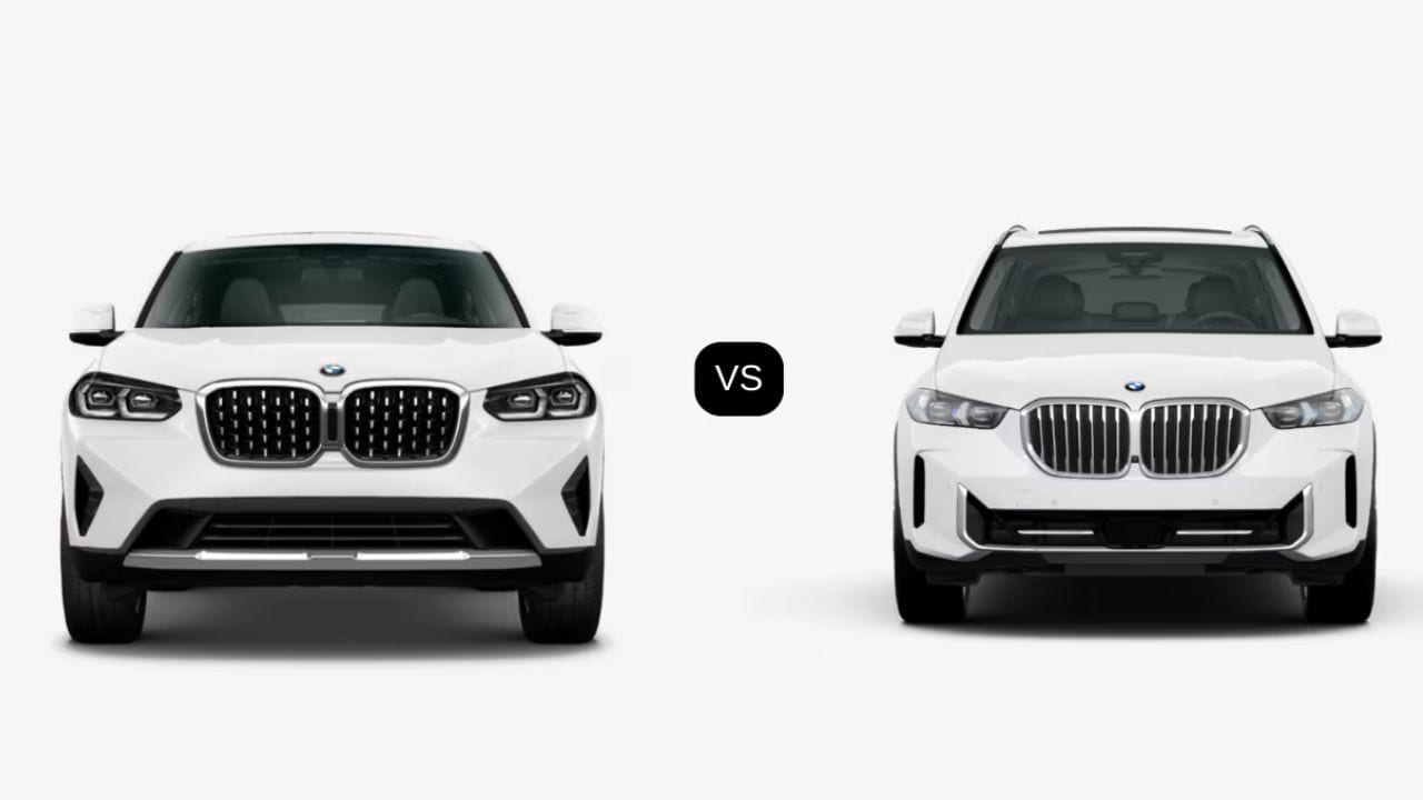 2024 BMW X4 Vs 2024 BMW X5