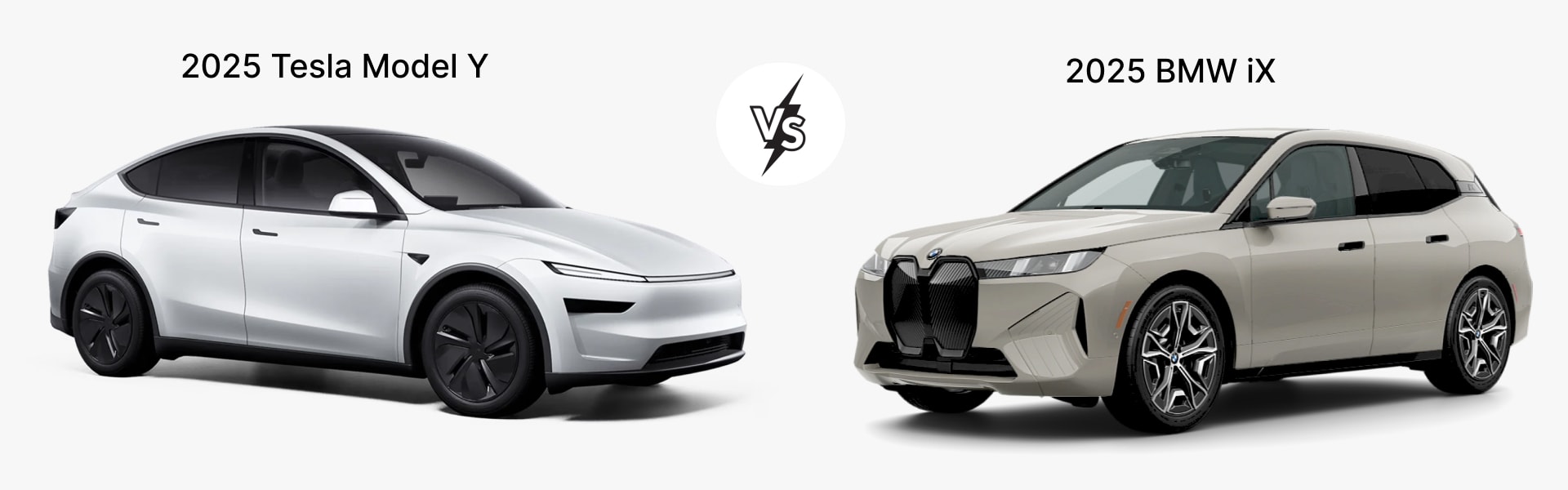2025 Tesla Model Y vs 2025 BMW iX