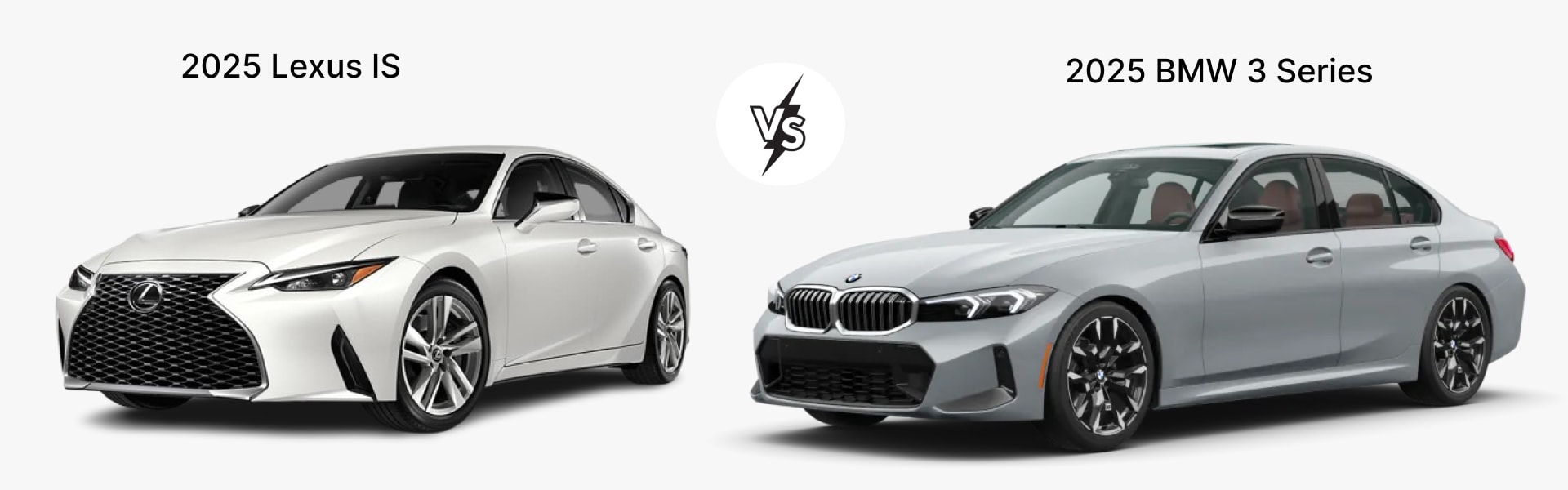 2025 Lexus IS vs 2025 BMW 3 Series