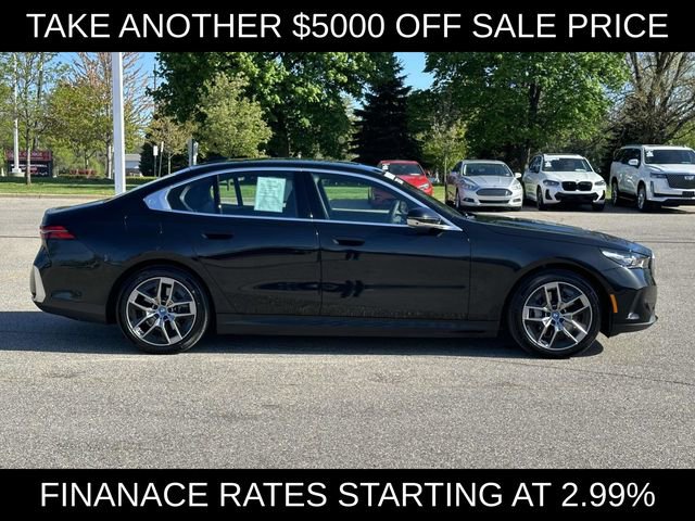Certified 2024 BMW i5 Base with VIN WBY33FK05RCR50224 for sale in Shelby Township, MI