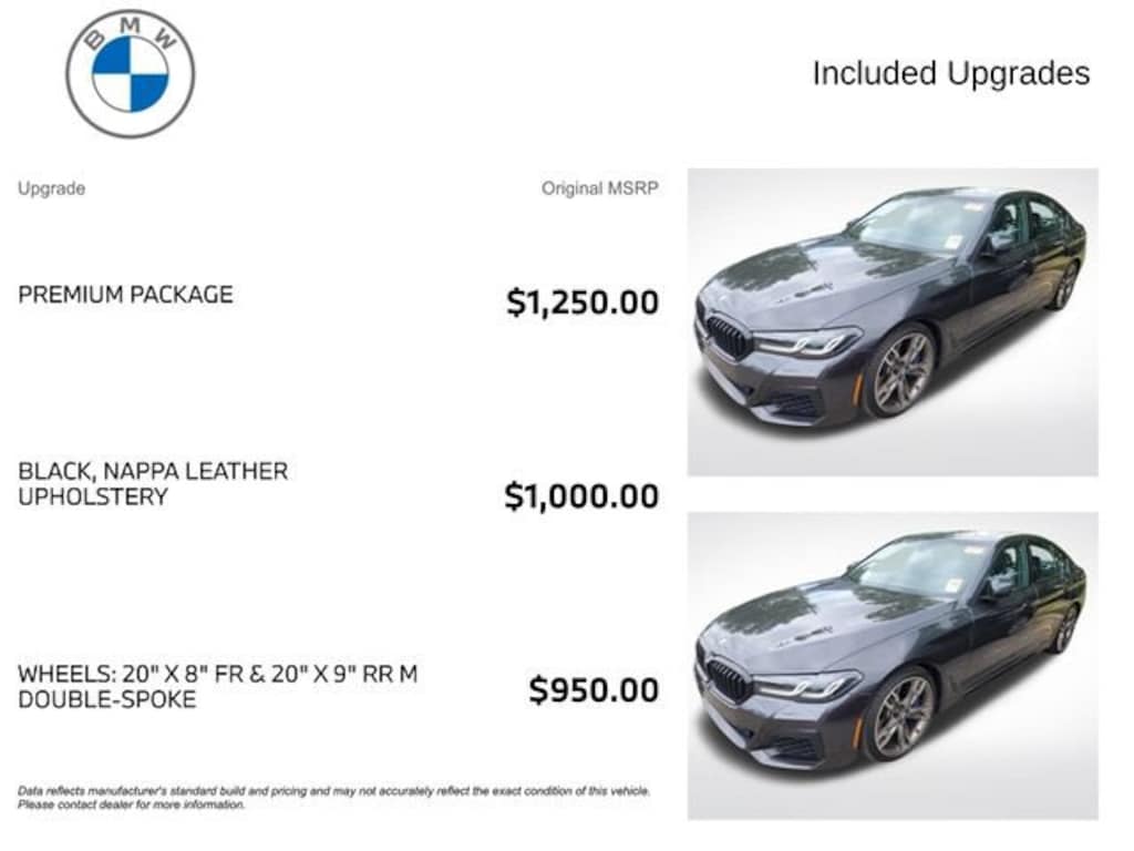 Used 2021 BMW M550i xDrive Sedan
