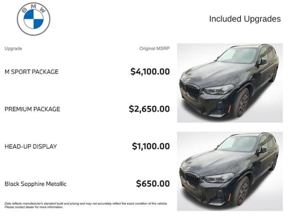 Certified 2023 BMW X3 xDrive30i SUV