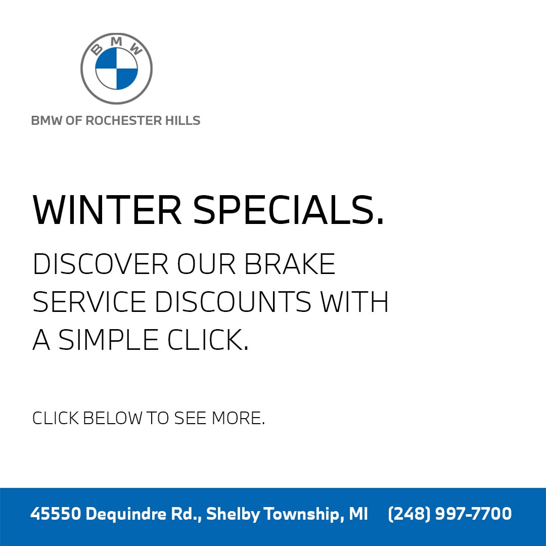 Service Specials | BMW of Rochester Hills
