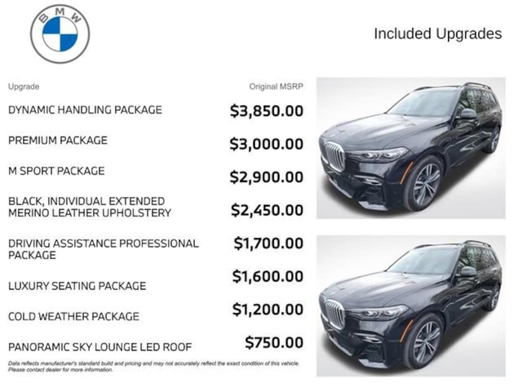 Used 2019 BMW X7 xDrive40i SUV