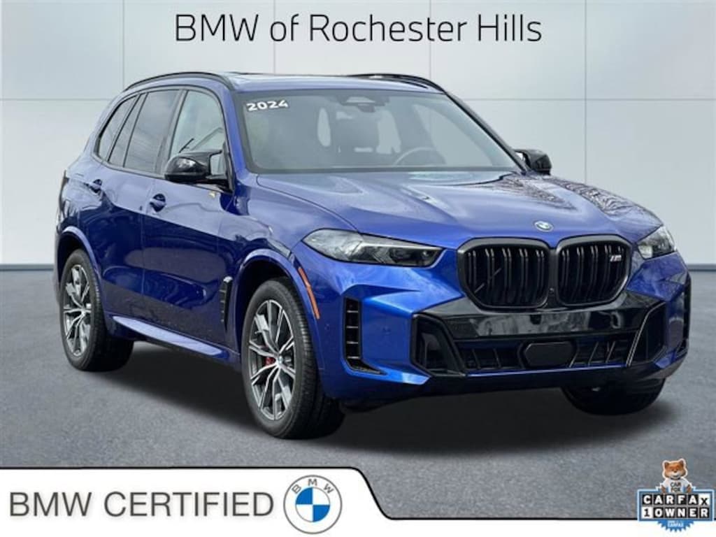 Certified 2024 BMW X5 M60i SUV