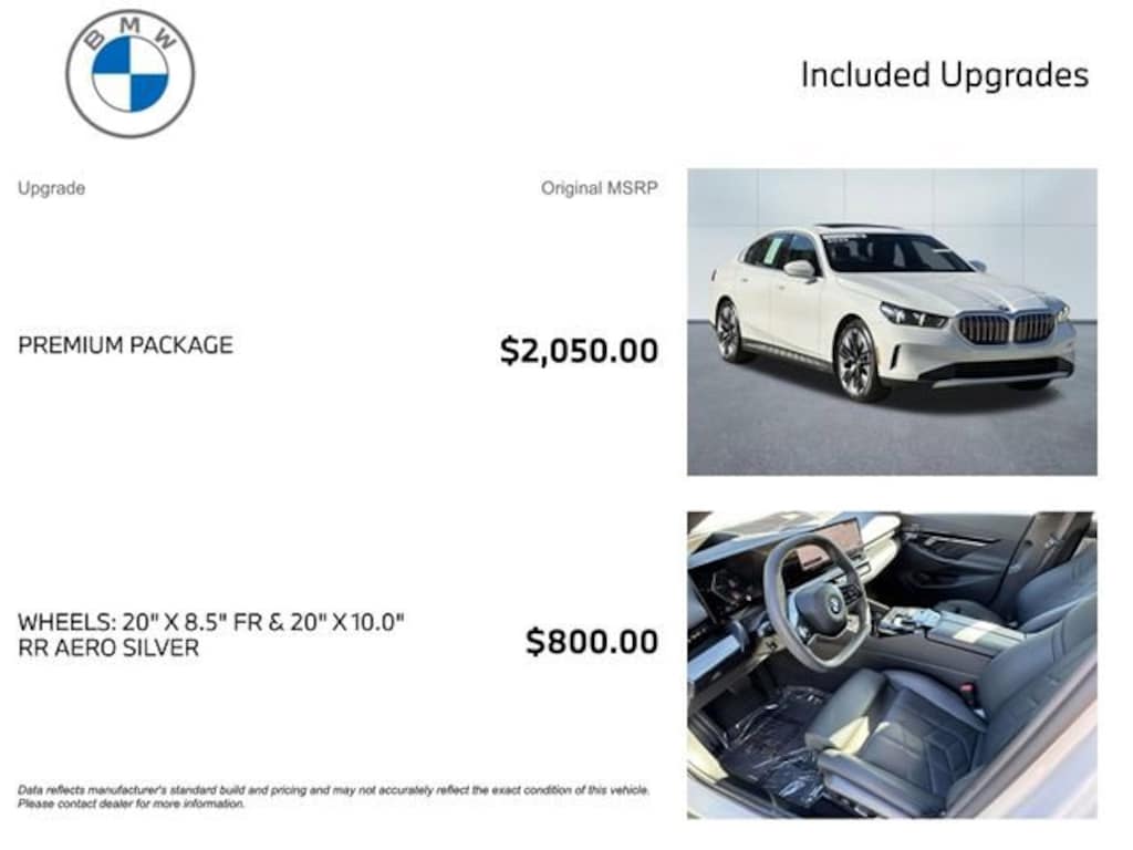 Certified 2025 BMW 530i xDrive Sedan