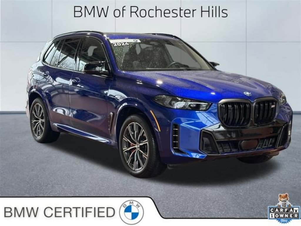 Certified 2024 BMW X5 M60i SUV