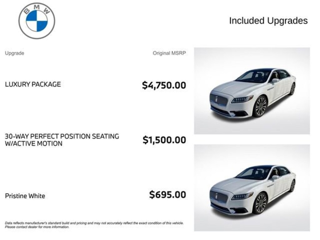 Used 2020 Lincoln Continental Reserve Sedan