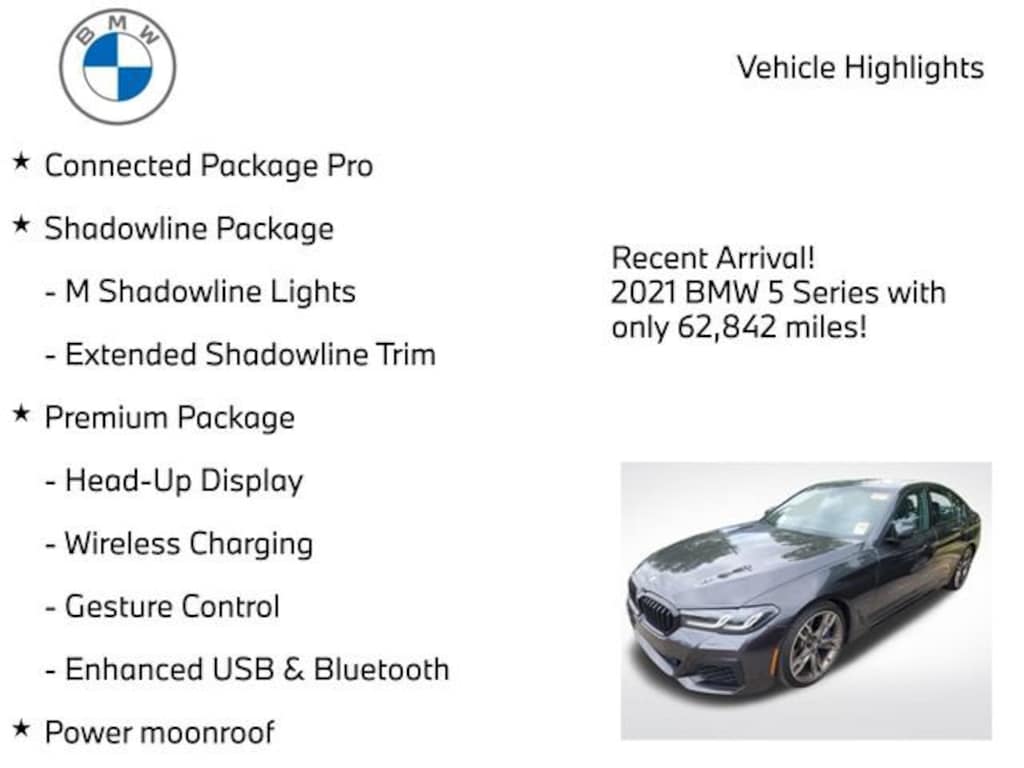 Used 2021 BMW M550i xDrive Sedan