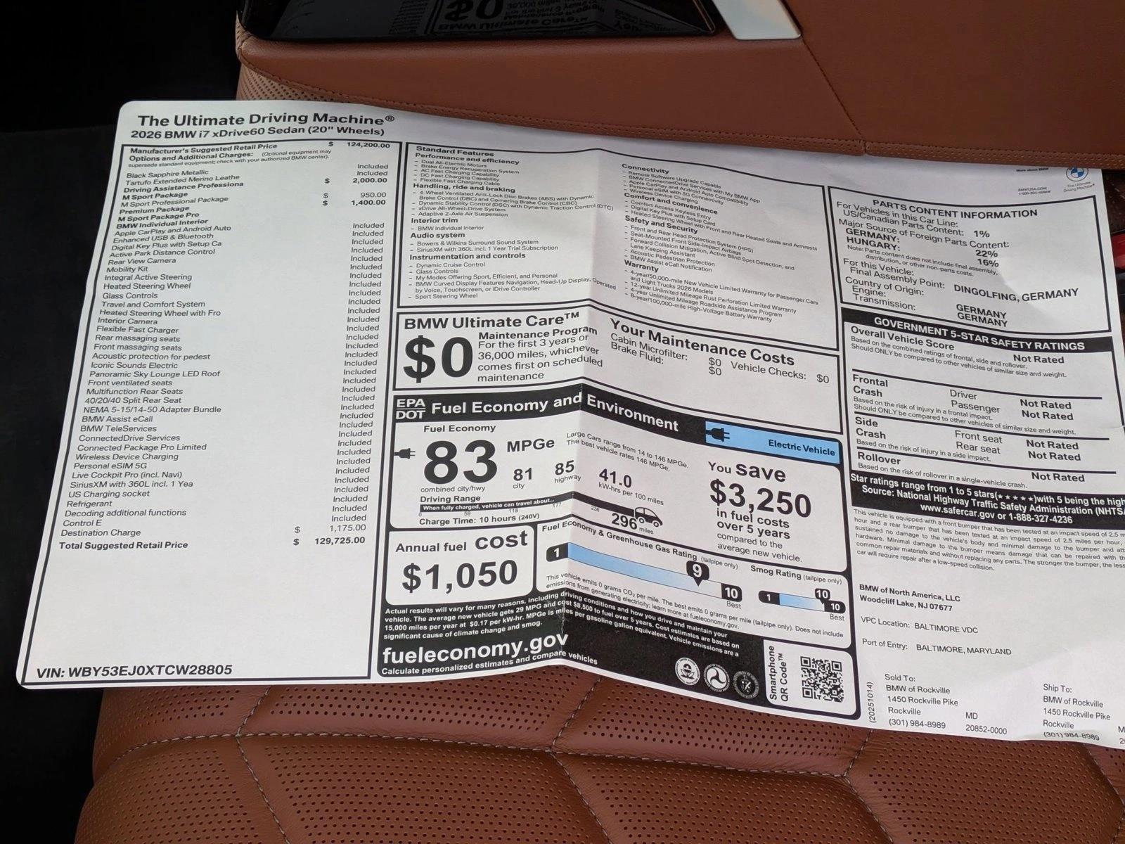 2026 BMW i7 60 - Photo 19