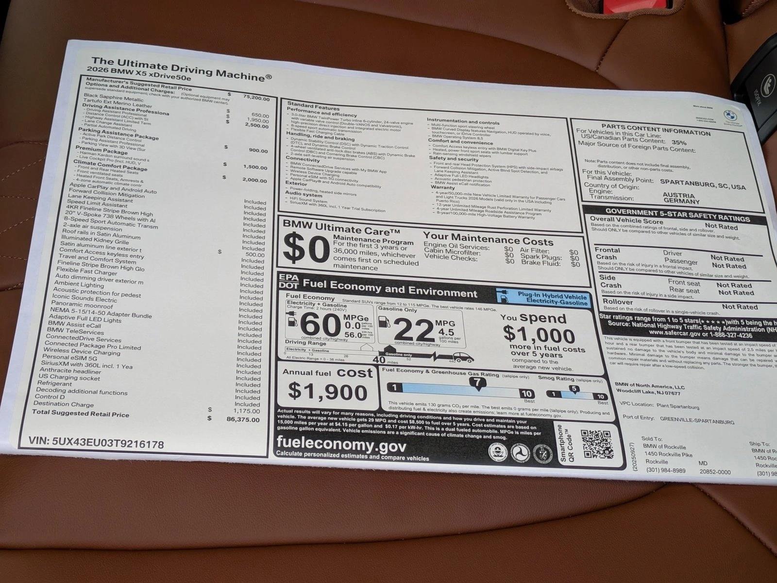 2026 BMW X5 50e - Photo 19