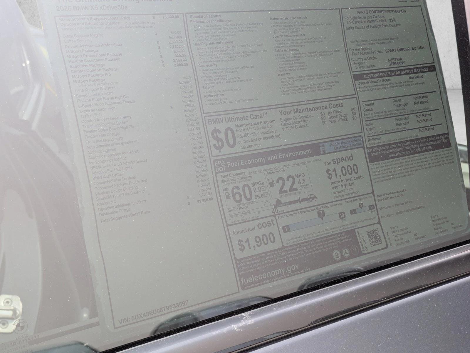 2026 BMW X5 50e - Photo 19