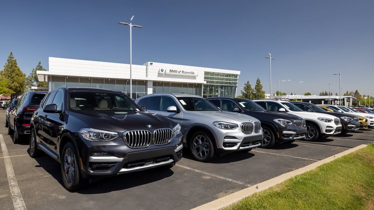 Exterior view of BMW of Roseville, a BMW dealer near Folsom