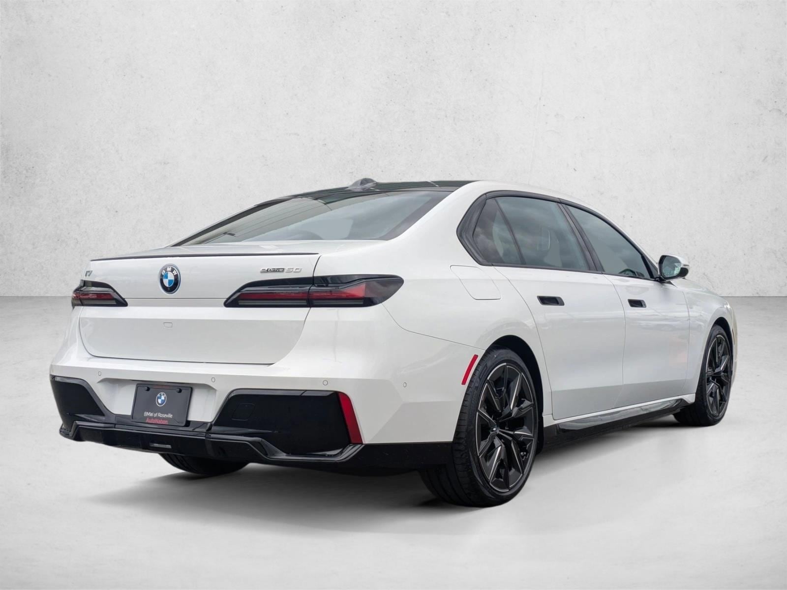 Used 2025 BMW i7 50 with VIN WBY43EJ07SCU74032 for sale in Roseville, CA