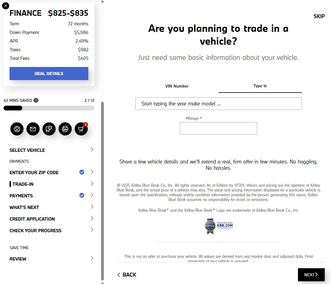 Trade-In Your Vehicle - BMW of Salem