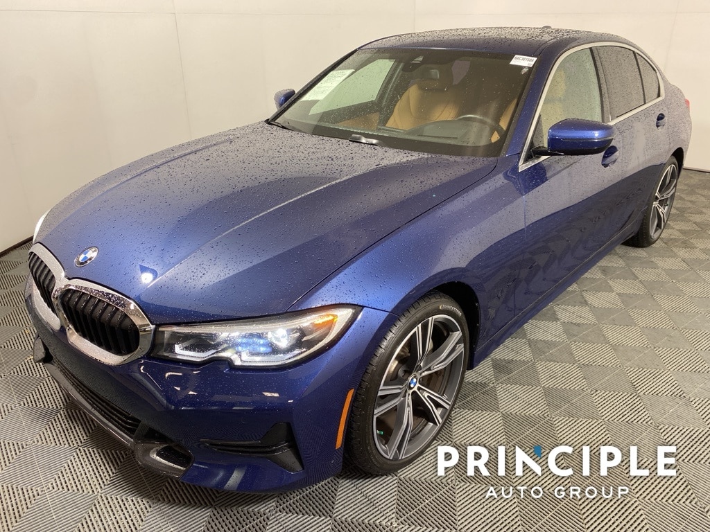 Certified 2022 BMW 3 Series 330i with VIN 3MW5R1J02N8C30150 for sale in San Antonio, TX