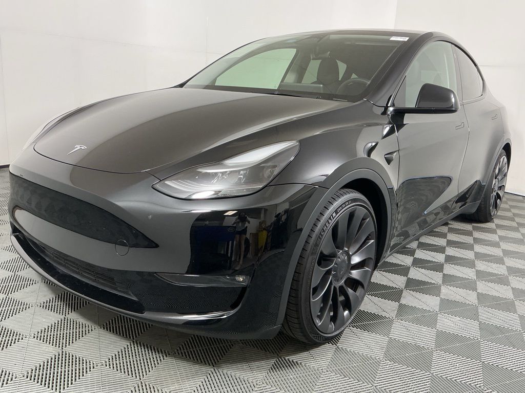 Used 2023 Tesla Model Y Performance with VIN 7SAYGDEF7PF607868 for sale in San Antonio, TX