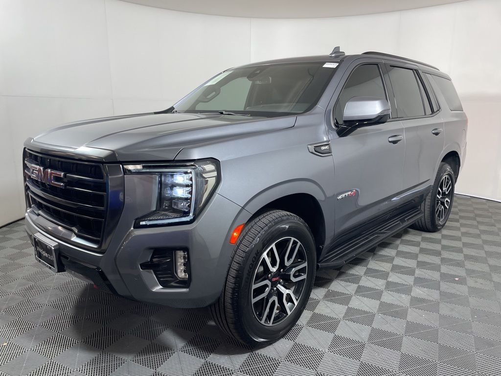 Used 2021 GMC Yukon AT4 with VIN 1GKS2CKD9MR456363 for sale in San Antonio, TX