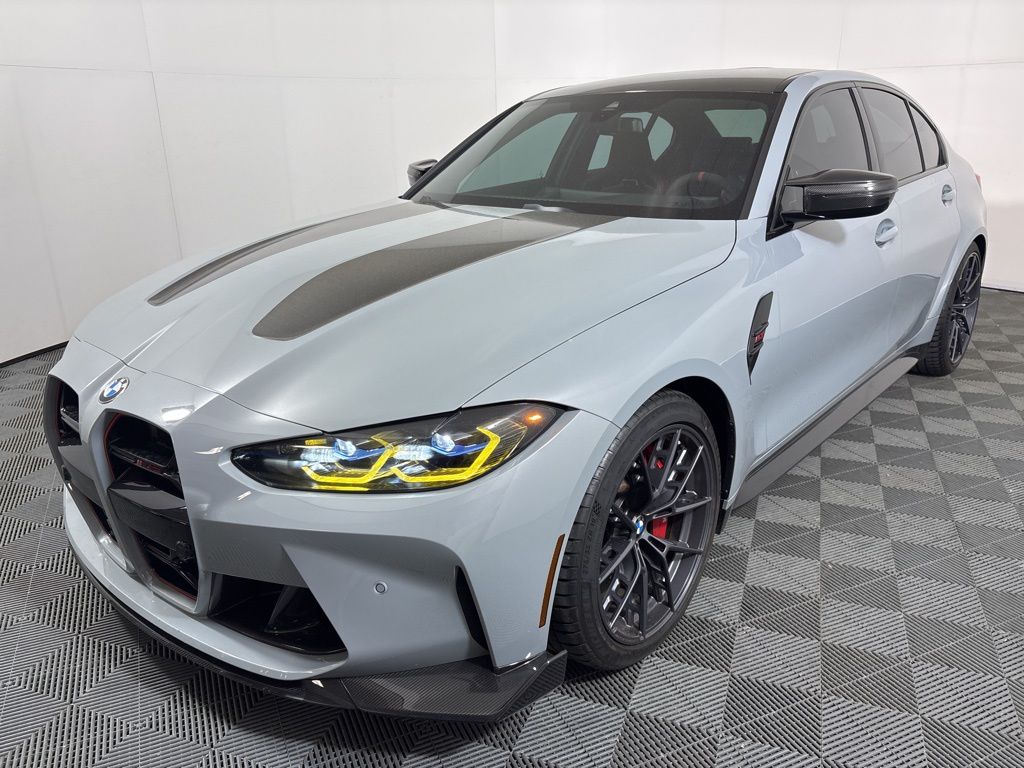 Certified 2024 BMW M3 Sedan CS with VIN WBS63AY07RFS68235 for sale in San Antonio, TX