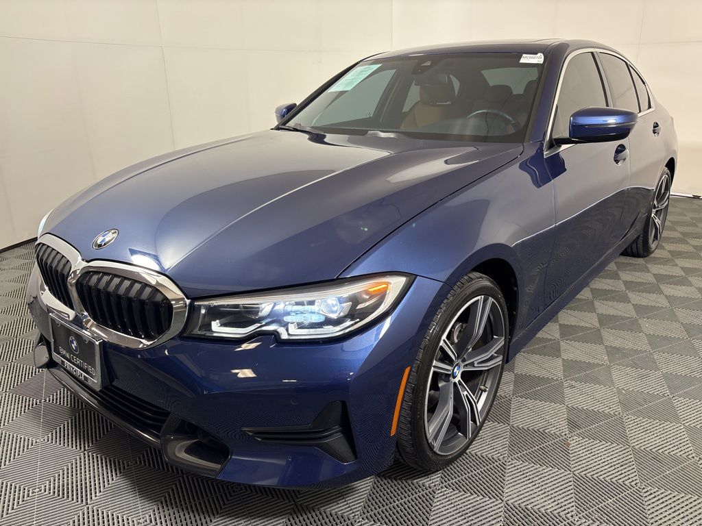 Certified 2022 BMW 3 Series 330i with VIN 3MW5R1J05N8C66074 for sale in San Antonio, TX