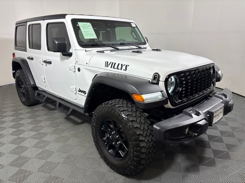 Used 2024 Jeep Wrangler Willys SUV