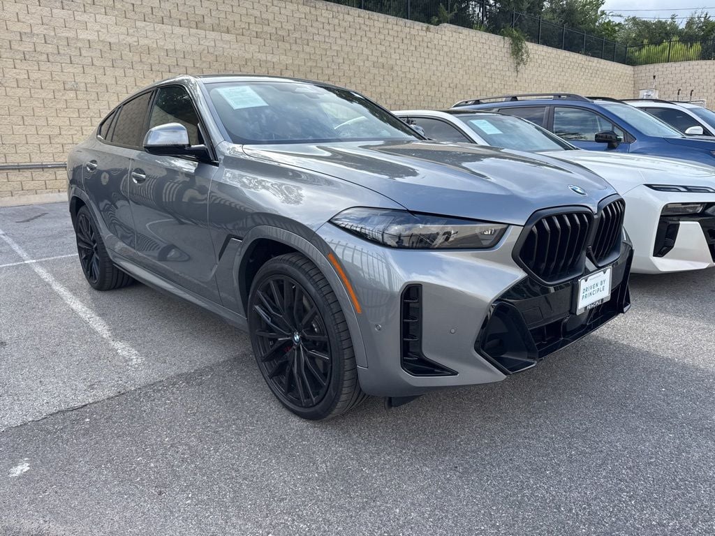 Certified 2025 BMW X6 40i with VIN 5UX33EX02S9Z71876 for sale in San Antonio, TX