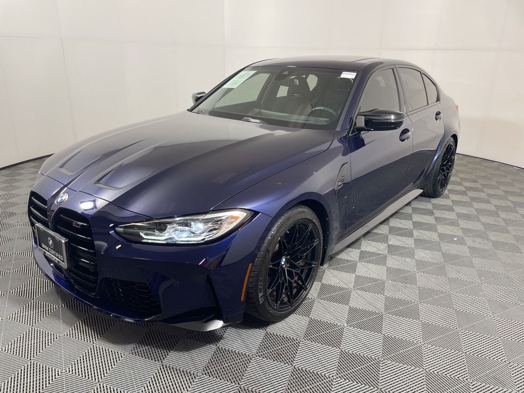 Certified 2024 BMW M3 Sedan Base with VIN WBS43AY08RFS69904 for sale in San Antonio, TX