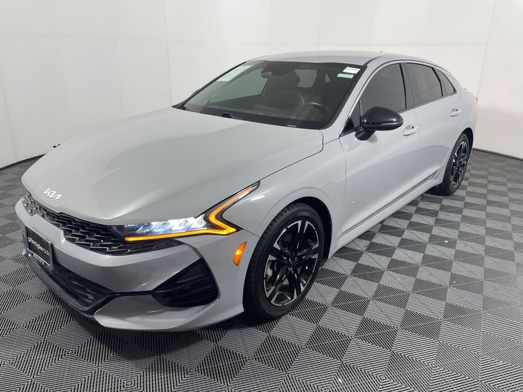 Used 2022 Kia K5 GT-Line with VIN 5XXG64J28NG124947 for sale in San Antonio, TX