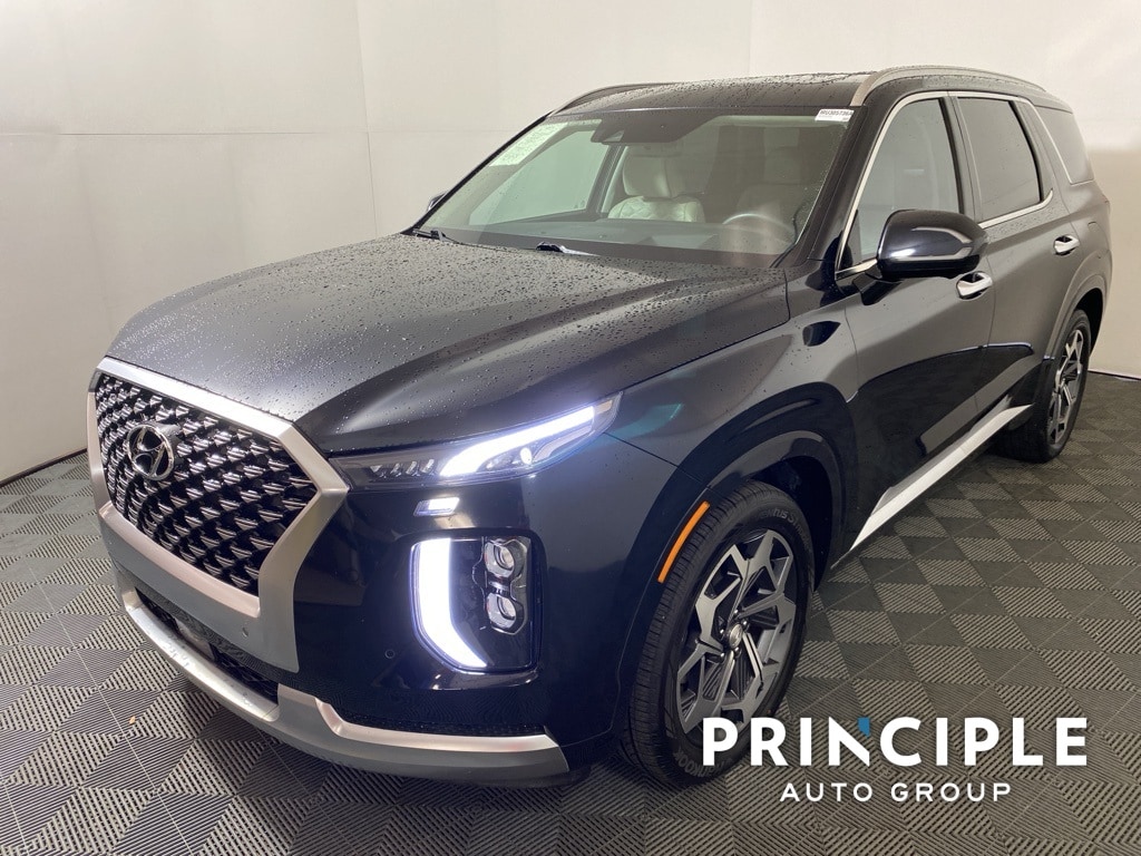 Used 2021 Hyundai Palisade Calligraphy with VIN KM8R74HEXMU305736 for sale in San Antonio, TX