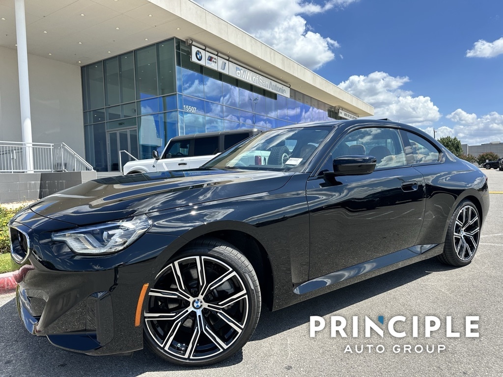 New 2024 BMW 230i in San Antonio TX | 3MW33CM05R8E77412 For Sale at BMW of San Antonio New 2024 BMW 230i in San Antonio TX | 3MW33CM05R8E77412 For Sale at BMW of San Antonio