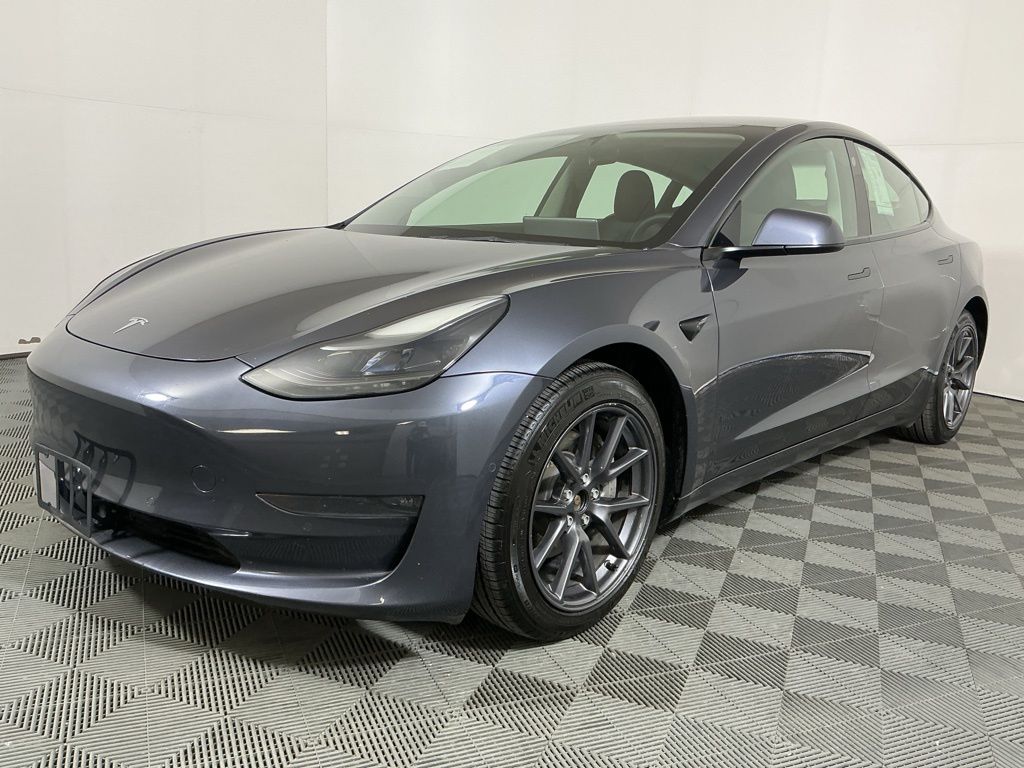 Used 2022 Tesla Model 3 Long Range with VIN 5YJ3E1EBXNF275088 for sale in San Antonio, TX