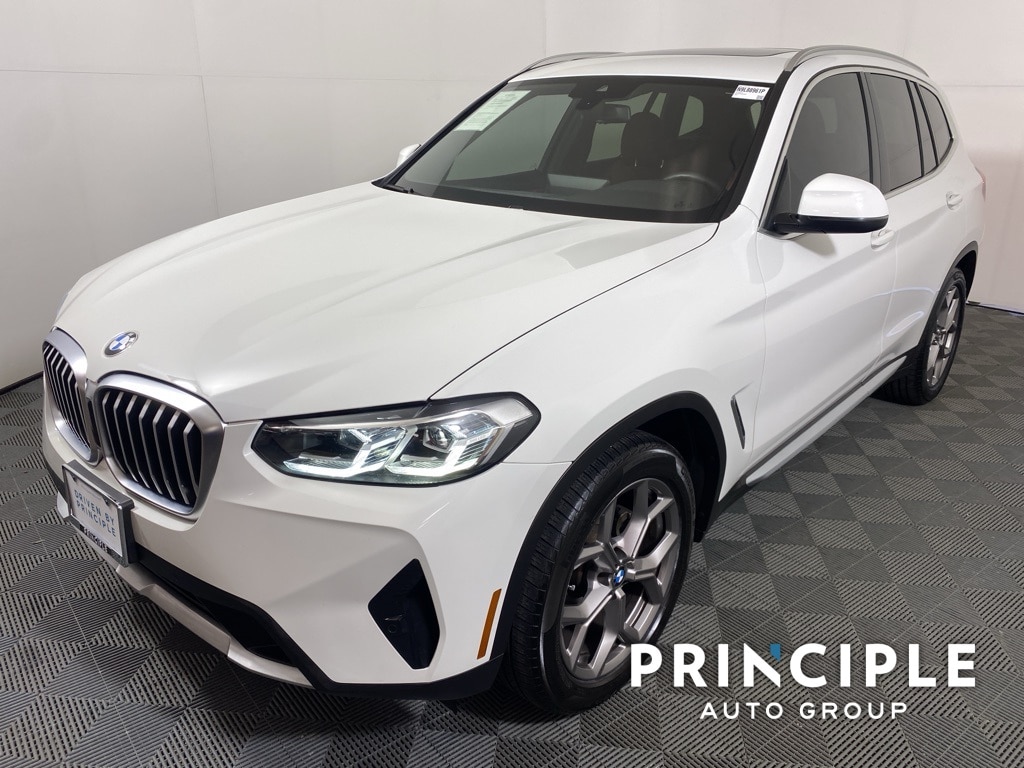 Certified 2022 BMW X3 30i with VIN 5UX43DP0XN9L88961 for sale in San Antonio, TX