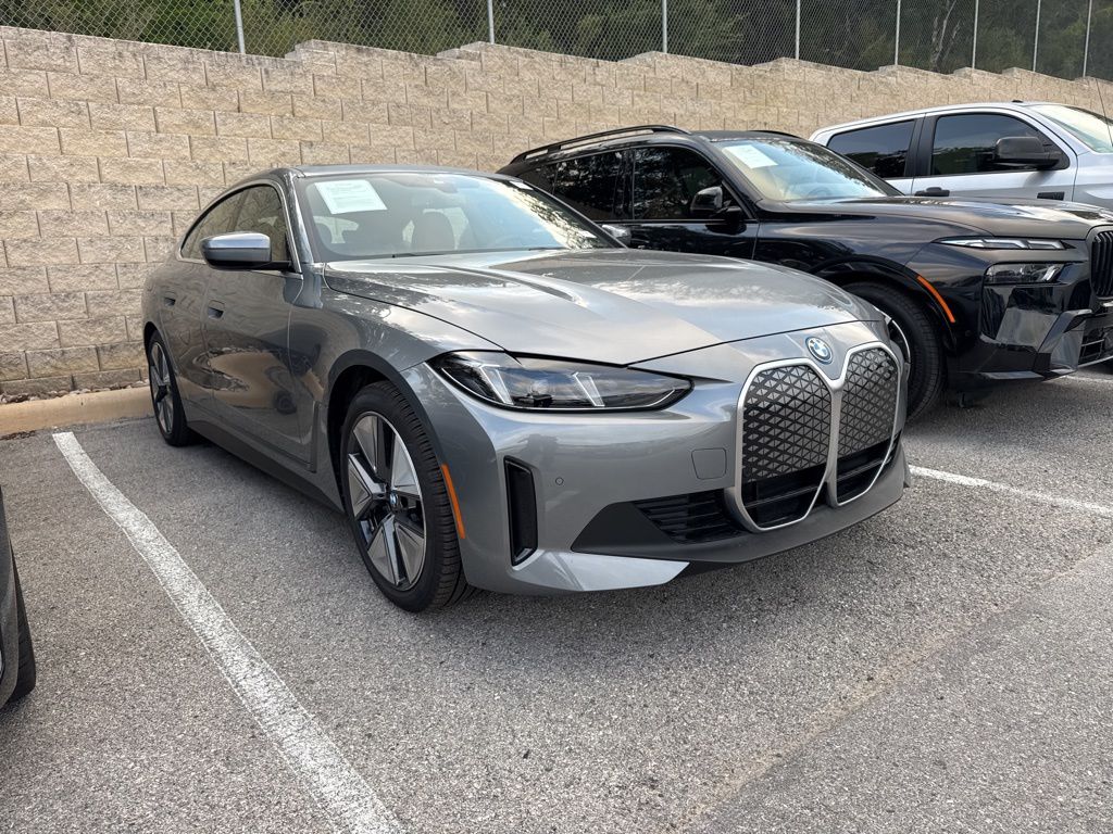 Used 2025 BMW i4 Base with VIN WBY23HD06SFU41784 for sale in San Antonio, TX