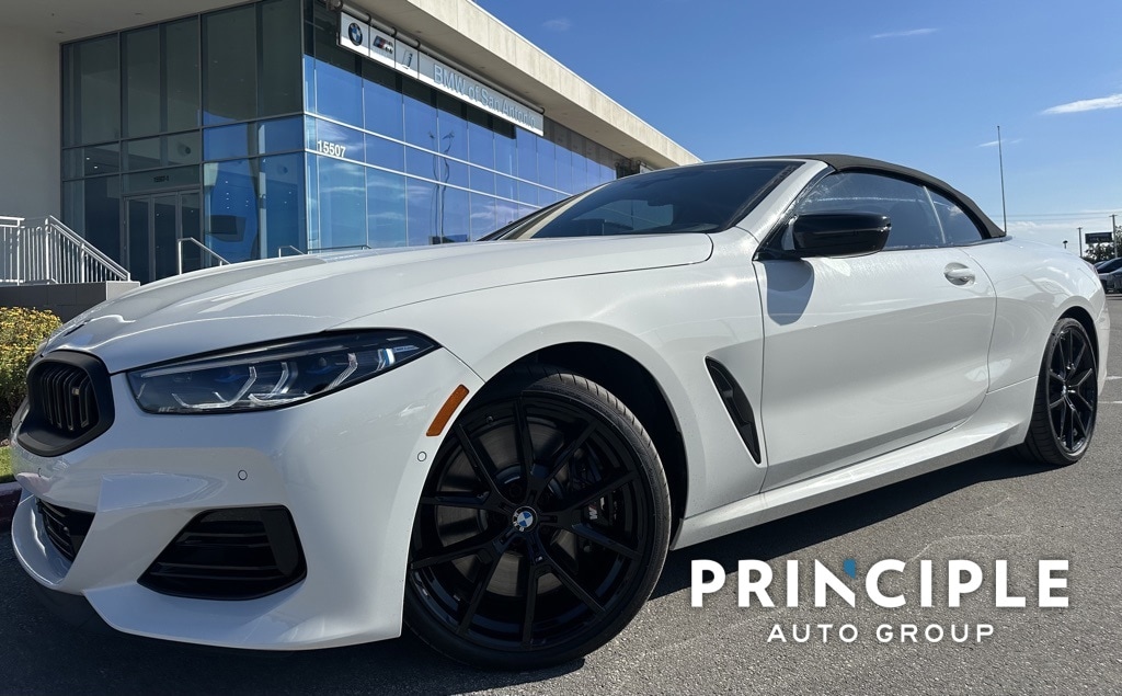 New 2024 BMW M850i in San Antonio TX WBAFY4C06RCP52851 For Sale at