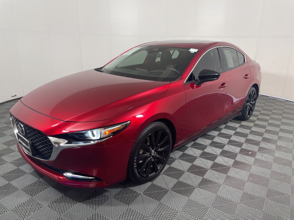Used 2021 Mazda Mazda3 Premium Plus with VIN JM1BPBEY1M1317901 for sale in San Antonio, TX