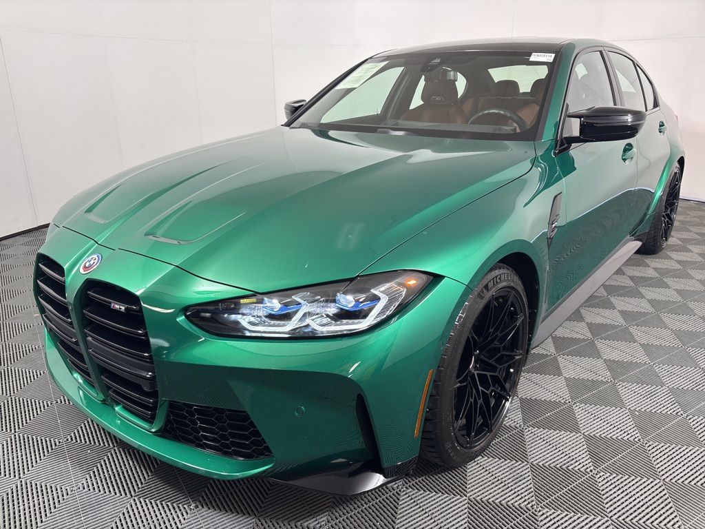 Used 2023 BMW M3 Sedan Base with VIN WBS53AY09PFN82817 for sale in San Antonio, TX