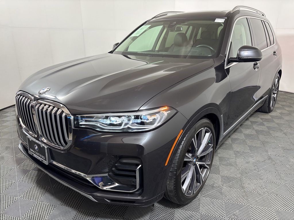 Certified 2021 BMW X7 40i with VIN 5UXCW2C08M9F27547 for sale in San Antonio, TX