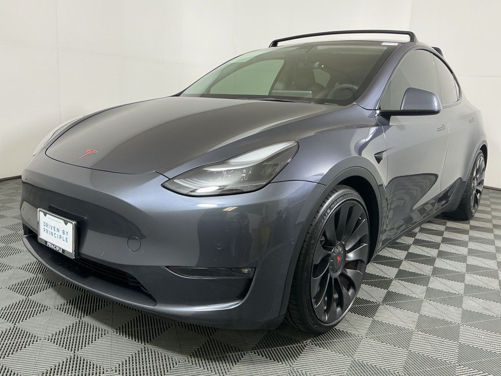 Used 2022 Tesla Model Y Performance with VIN 7SAYGDEF7NF335917 for sale in San Antonio, TX
