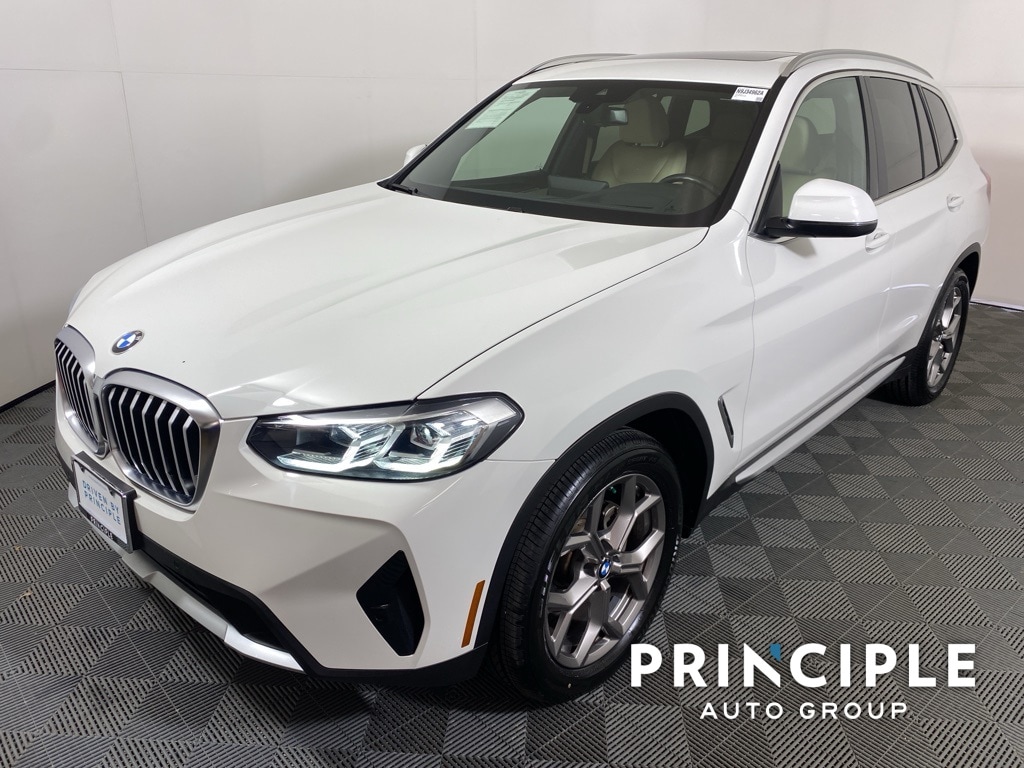 Certified 2022 BMW X3 30i with VIN 5UX43DP03N9J34962 for sale in San Antonio, TX