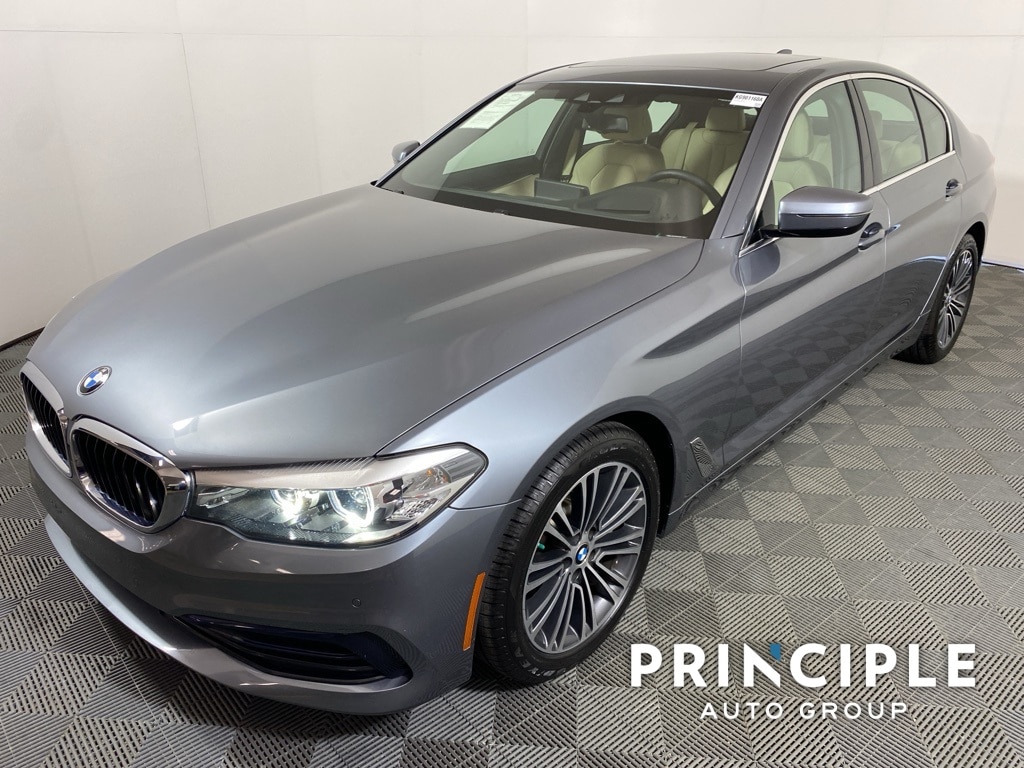 Used 2019 BMW 5 Series 530i with VIN WBAJA5C54KG901160 for sale in San Antonio, TX