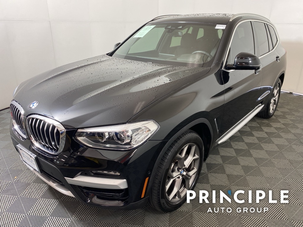 Certified 2021 BMW X3 30i with VIN 5UXTY5C01M9H42957 for sale in San Antonio, TX