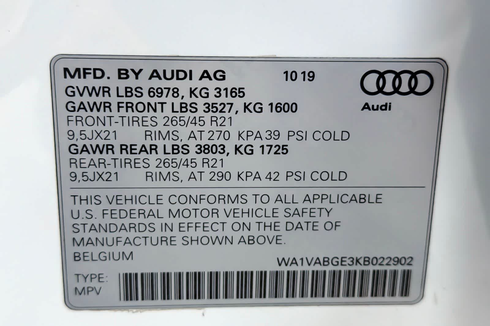 Thumbnail: 2019 Audi e-tron - 30