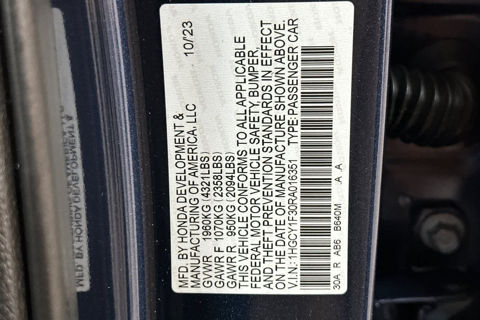 Thumbnail: 2024 Honda Accord - 27