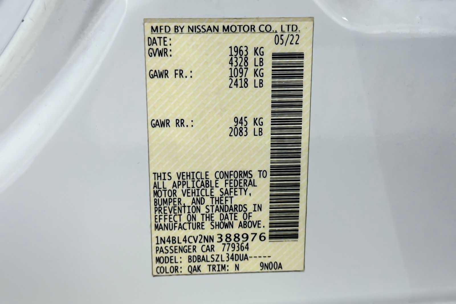 Thumbnail: 2022 Nissan Altima - 28